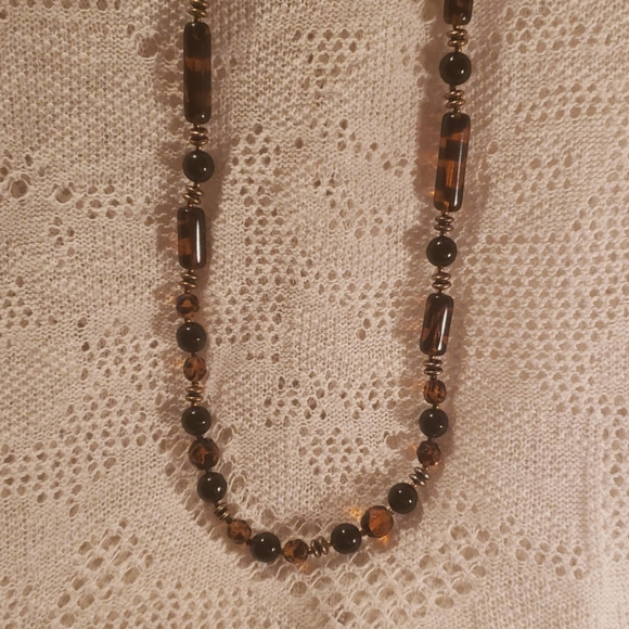 Miriam Haskell glass beaded necklace - Picture 1 of 3